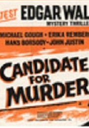 Candidate for Murder (1962)