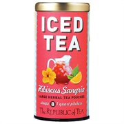 The Republic of Tea Iced Tea Hibiscus Sangria