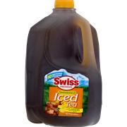 Swiss Sweetened Iced Tea With Lemon