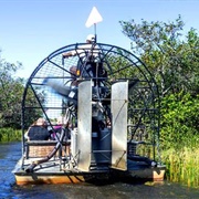 Airboat at Sawgrass Rec. Area