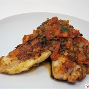 Tilapia With Chutney Sauce
