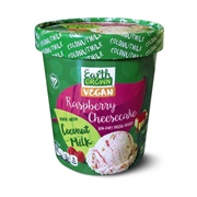Earth Grown Vegan Raspberry Cheesecake Ice Cream