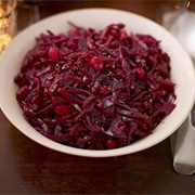 Spiced Red Cabbage and Cranberries