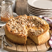 Pumpkin Streusel Cheesecake