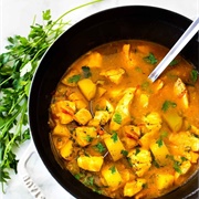 Fish Stew With Wild Greens