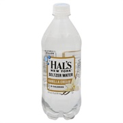 Hal&#39;s New York Seltzer Water Vanilla Cream