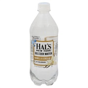 Hal's New York Seltzer Water Vanilla Cream