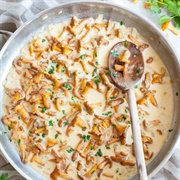 Creamy Chanterelle Sauce
