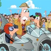 Flying Fishmonger - Phineas and Ferb