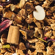 High Voltage Coffee + Tea Spiced Apple Cake