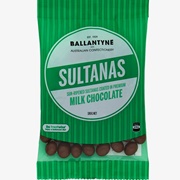 Ballantyne Chocolate Sultanas (Australia)