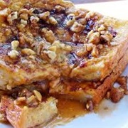 Butterscotch Mascarpone French Toast