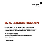 B.A. Zimmerman Concerto Pour Violincelle