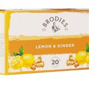 Brodies Lemon & Ginger Tea