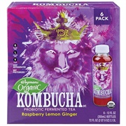 Wegmans Kombucha Raspberry Lemon Ginger