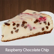 Muddy Paws Cheesecake Raspberry Chocolate Chip Cheesecake