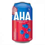 AHA Sparkling Water Blueberry + Pomegranate