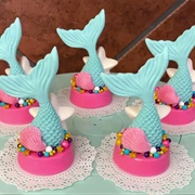 Mermaid Tail Oreos