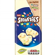 Smarties White Choc Block