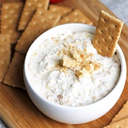 Toasted Coconut Cheesecake Dip