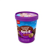 Brownie Cookie Split Ice Cream