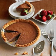 Milk Chocolate Custard Pie