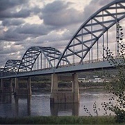 Peace River Bridge, Alberta, Canada