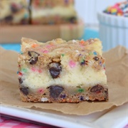 Key Lime Cheesecake Cookie Bars