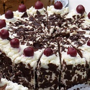Black Forest Gateau in the Black Forest, Germany
