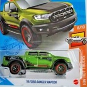 GRY96	236	&#39;19 Ford Ranger Raptor	HW Hot Trucks