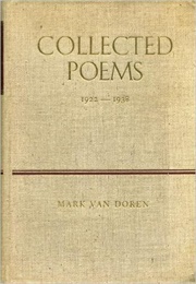 Collected Poems Mark of Van Doren (Mark Van Doren)