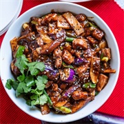 Eggplant and Shredded Pork