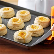 Apricot Cream Biscuits