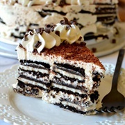 Tiramisu Oreo Icebox Cake