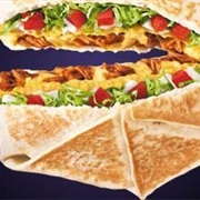 Taco Bell Spicy Chicken Crunchwrap Supreme