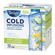 Tetley Cold Infusions Mint, Lemon &amp; Cucumber
