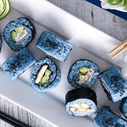 Butterfly Pea Sushi