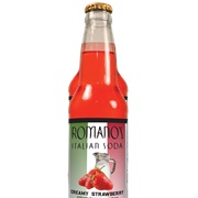 Romano's Italian Soda Creamy Strawberry