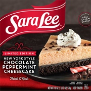 Sara Lee New York Style Chocolate Peppermint Cheesecake
