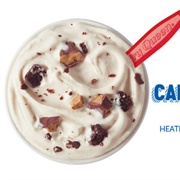 Heath Caramel Brownie Blizzard