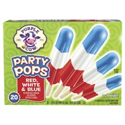 Purple Cow Red, White, and Blue Pops