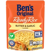 Ben&#39;s Original Ready Rice Butter &amp; Garlic Flavored Rice