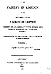 The Yankey in London (Royall Tyler)