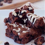 Blueberry Espresso Brownies