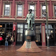 'Gassy Jack' Statue, Vancouver, BC