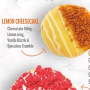 Dunkin' Donuts Lemon Cheesecake Donut