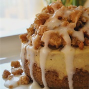Backroads Bakery Apple Crumb Cheesecake