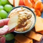 Caramel Cheesecake Dessert Hummus