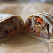 Beef Stroganoff Wrap