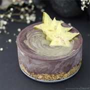 Blueberry Starfruit Cheesecake